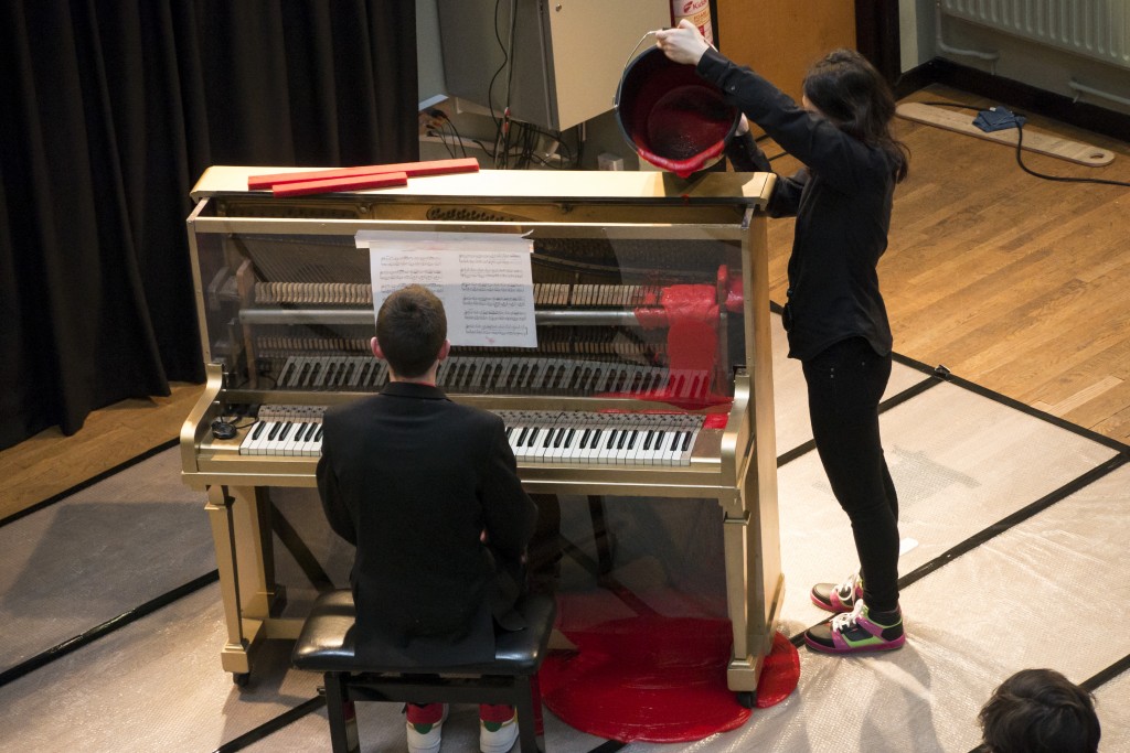 Andy Ingamells & Maya Verlaak perform 'Piano Recital'